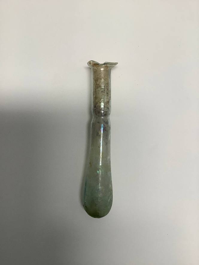 Tubular unguentarium with constriction between body and neck