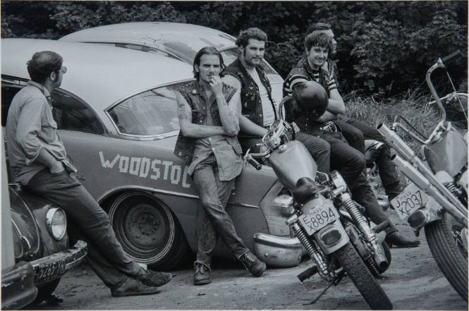 Motocyclists, Woodstock