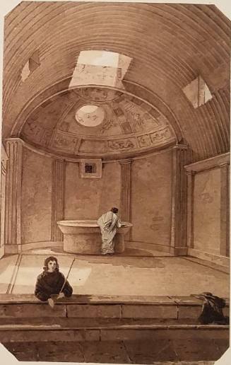 Interior with bath, Pompeii