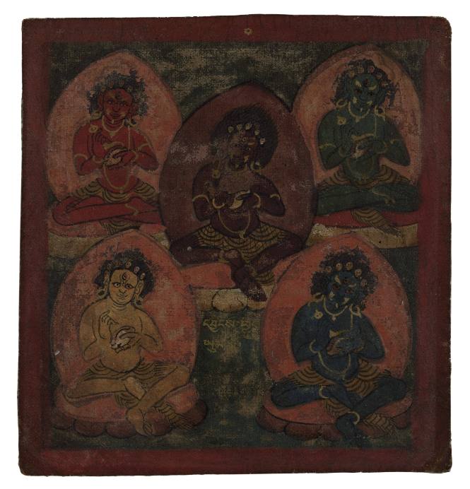Tsakli of the Five Female Buddhas