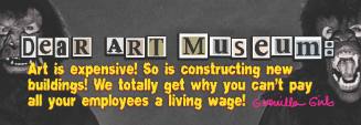 Dear Art Museum Billionaire 