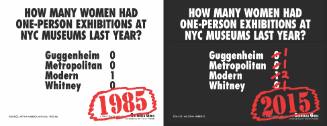 How Many Women Had Solo Shows At NYC Museums? Recount 