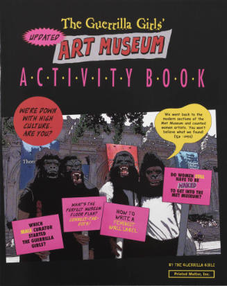 The Guerrilla Girls' Art Museum Activity Book Update