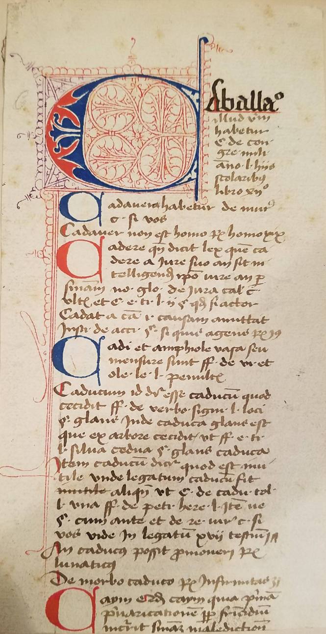 Manuscript Page: Caballa ...