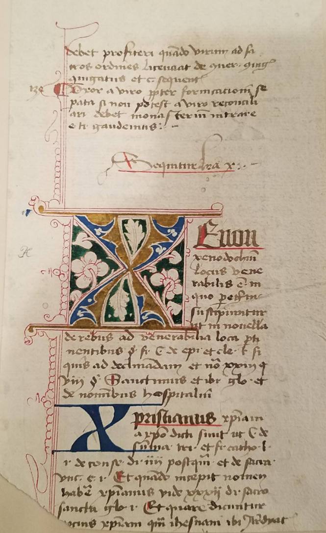 Manuscript Page: Xeuon...