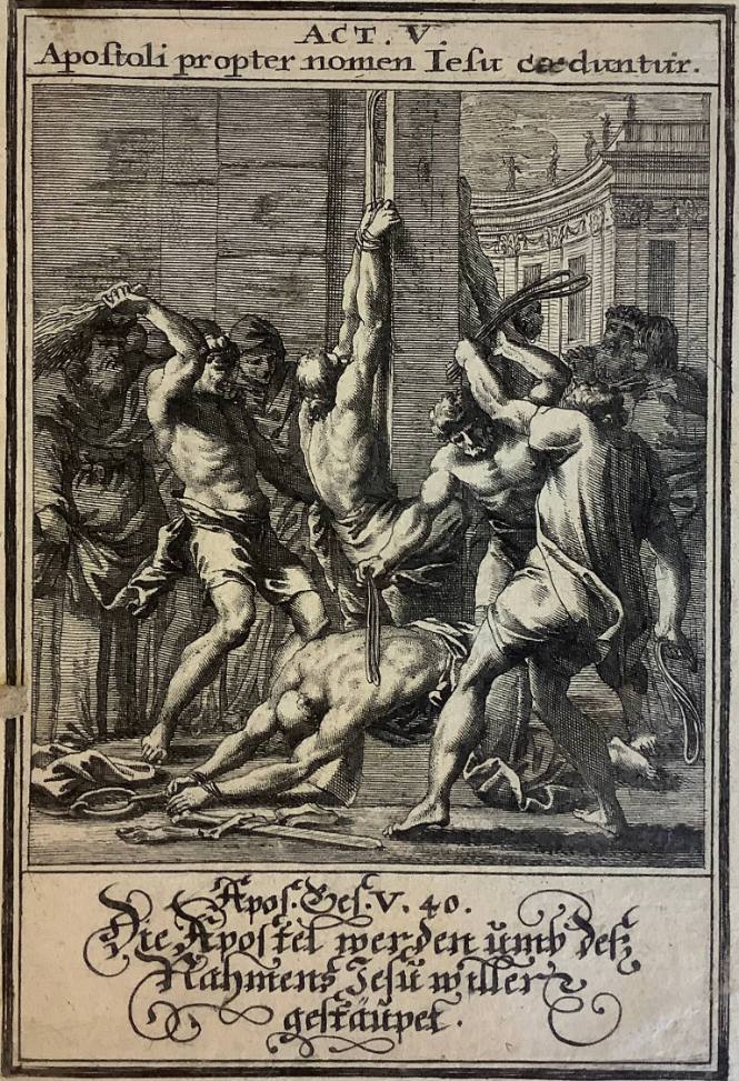 Apostles are Beaten