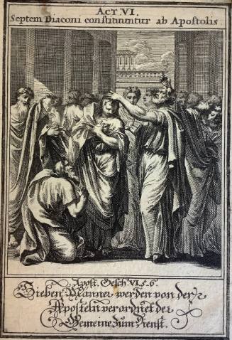Stephen before the Apostles