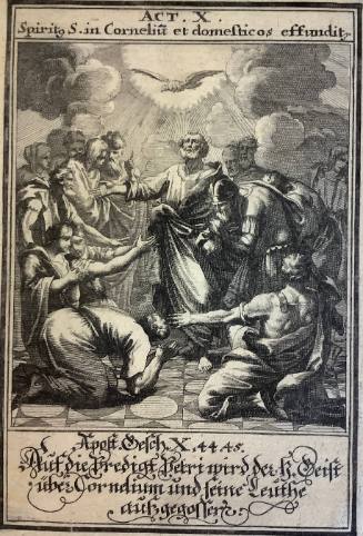 Holy Ghost Falling on Cornelius and his Company