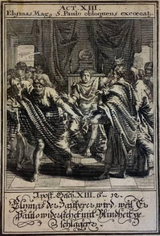 Sergius Paulus and Elymas the Sorcerer