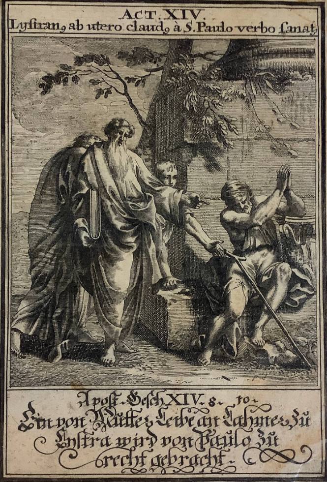 Paul Healing a Cripple at Lystra