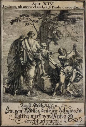 Paul Healing a Cripple at Lystra
