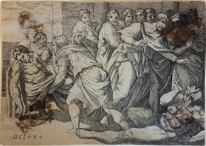 Christ Healing in the Temple