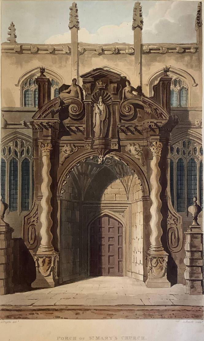 Porch of St. Mary's Church