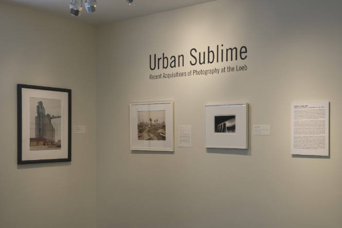 Urban Sublime: Recent Acquisitions of Photography at the Loeb