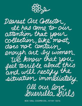 Dearest Art Collector