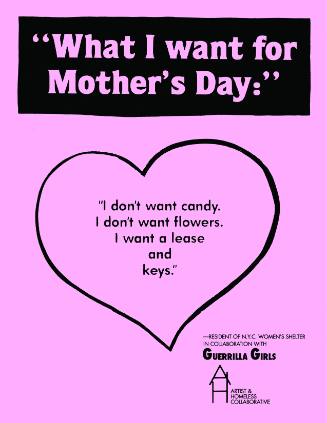 What I Want for Mother's Day