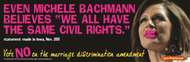 Even Michele Bachmann Believes "We All Have the Same Civil Rights"