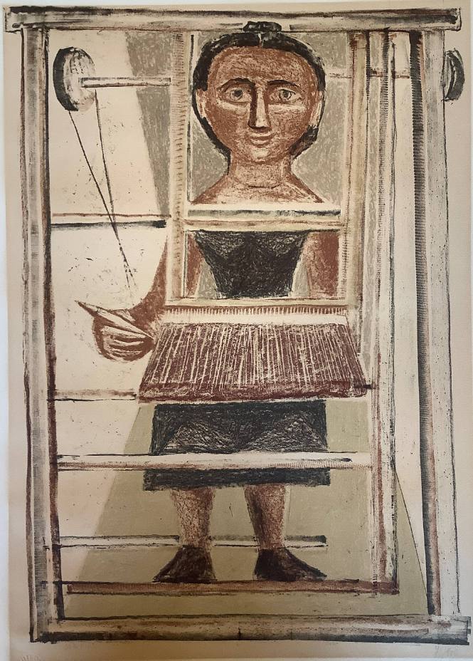 Woman at Loom