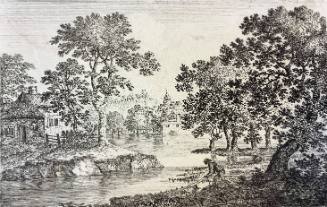 [Rural Town by a Lake]
