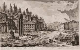 Veduta del Sito, ov'era l'antico Foro Romano (View of the ancient Roman forum)
