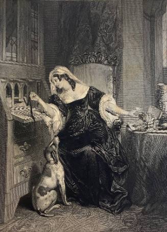 The Widowed Bride, illustration from "The Widowed Bride"