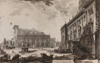 Veduta della Piazza del Campidoglio (View of the Piazza del Campidoglio)