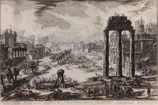 Veduta di Campo Vaccino (View of the Campo Vaccino [Forum Romanum])