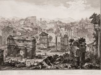 Veduta di Campo Vaccino (View of the Campo Vaccino [Forum Romanum])