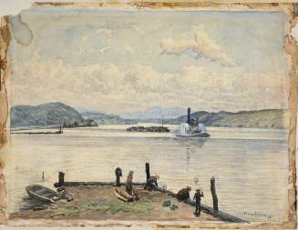 Wharf on the Hudson