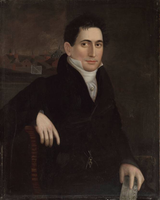 Matthew Vassar as a Young Man "The Founder"
