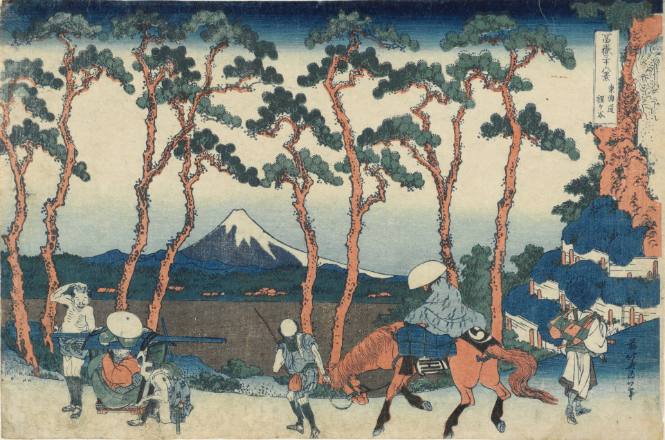 Fuji Seen from Hodogaya