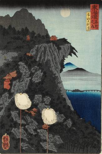 Autumn Moon at Ishiyama Temple