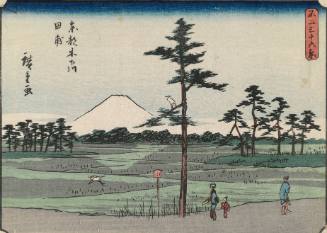 Rice Paddies at Kinoshitagawa in Edo