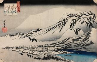 Evening Snow on Mt. Hira 