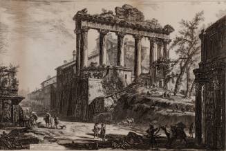 Veduta del Tempio detto della Concordia (View of the so-called Temple of Concord)