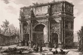 Veduta dell'Arco di Constantino (View of the arch of Constantine)