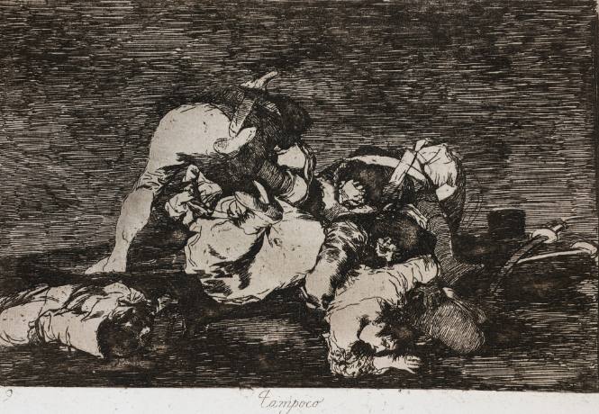 Los desastres de la guerra (The Disasters of War): Tampoco (Nor Do These Either)