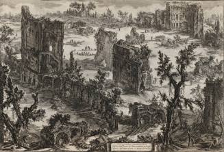 Veduta delle Terme di Tito (View of the baths of Titus)