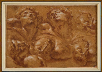 Six Studies of the Head of Michelangelo's Dying Slave