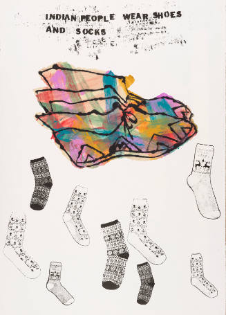 Indian People Wear Shoes and Socks