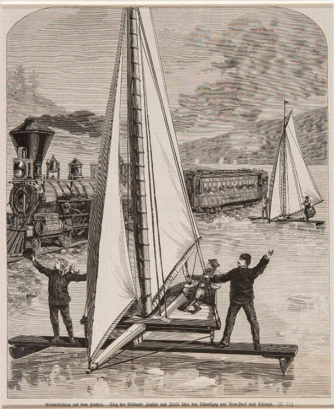 Ice Races on the Hudson