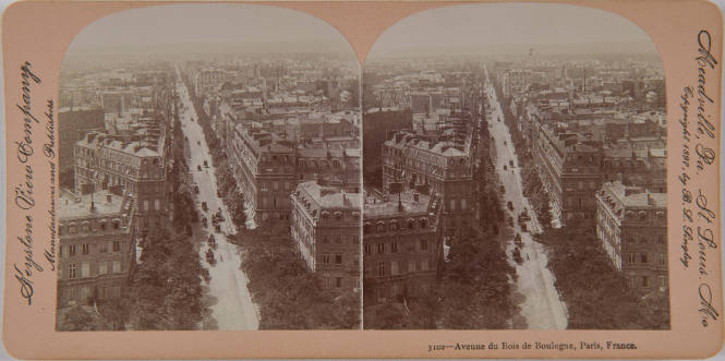 Avenue du Bois de Boulogne, Paris, France