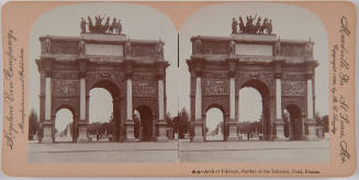 Arch of Triumph, Garden of the Tuileries, Paris, France