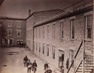 Interior Courtyard of Castle Thunder (Confederate Prison), Richmond, Virginia