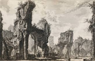 Rovine del Sisto, o sia della gran sala delle Terme Antoniniane (Ruins of the Xystus, the central hall of the Antoniane Baths)