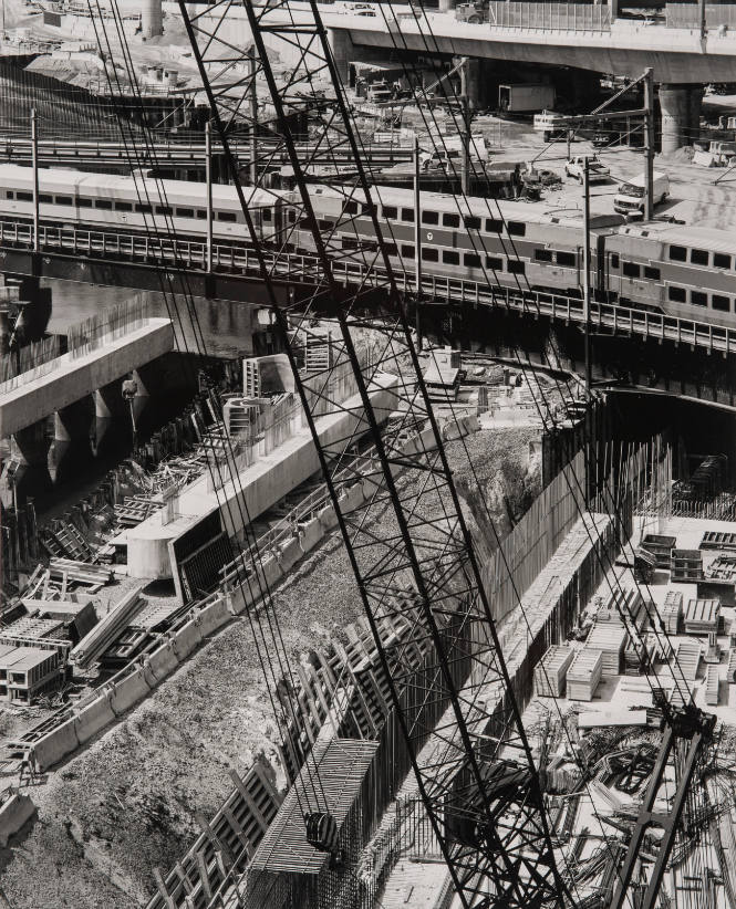 View of Commuter Rail, Boston