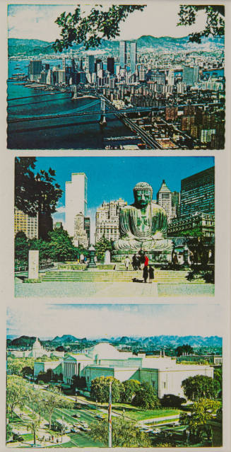 Lower Manhattan in Hong Kong, Buddha in Battery Park, and the National Gallery in China
