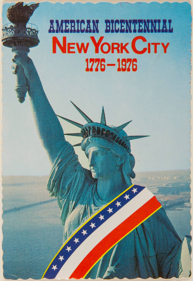 Bicentennial Statue of Liberty (Statue of Liberty with sash))
