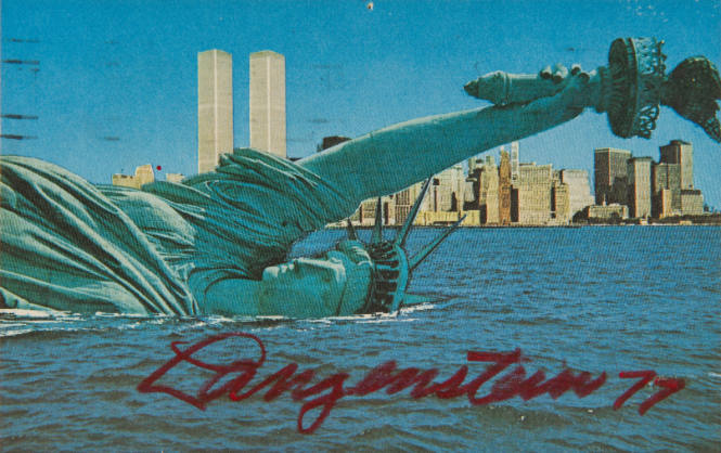 Statue of Liberty in Water