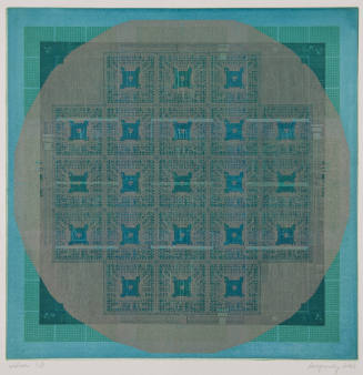 Silver Ed 6/8 9 9 (turquoise inks)